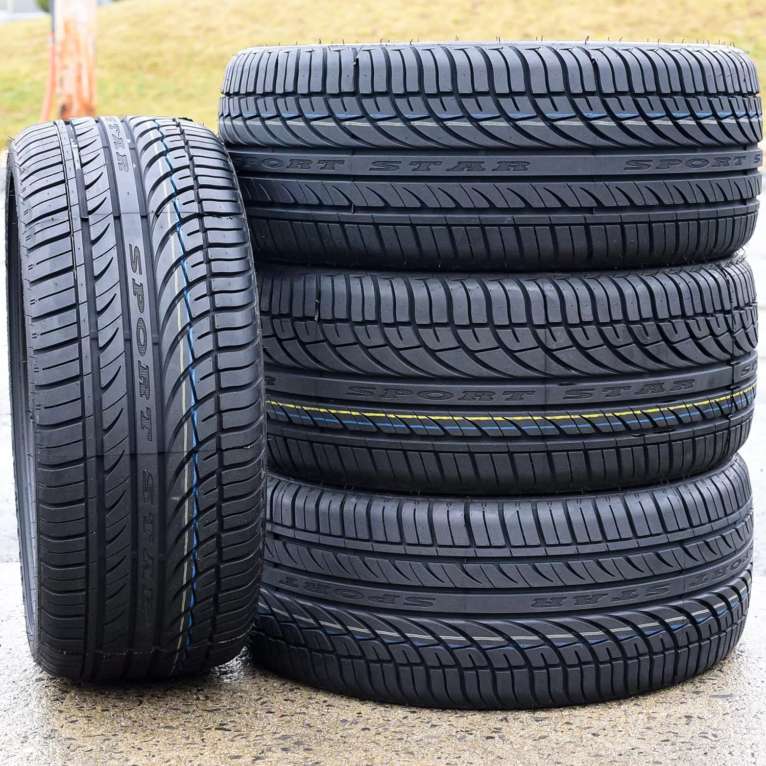 Set of 4 (FOUR) Fullway HP108 245/45R20 ZR 103W XL High Performance Tires Fits: 2019 BMW X3 M40i, 2010-15 Chevrolet Camaro SS