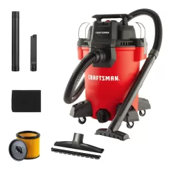 CRAFTSMAN 8-Gallons 3.5-HP Corded Wet/Dry Shop Vacuum with Accessories Included