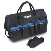IDEAL Pro Series Blue Polyester 11.5-in Zippered Electrician's Tote