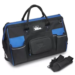 IDEAL Pro Series Blue Polyester 11.5-in Zippered Electrician's Tote