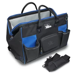 IDEAL Pro Series Blue Polyester 11.5-in Zippered Electrician's Tote