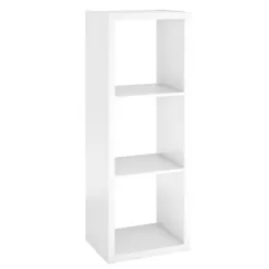 ClosetMaid 43.98-in H x 15.87-in W x 13.5-in D White Wood Laminate 3 Cube Organizer