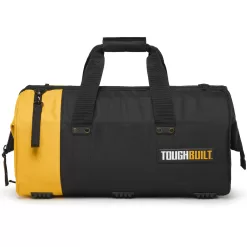 TOUGHBUILT Massive Mouth Black Polyester 20-in Zippered Tool Bag
