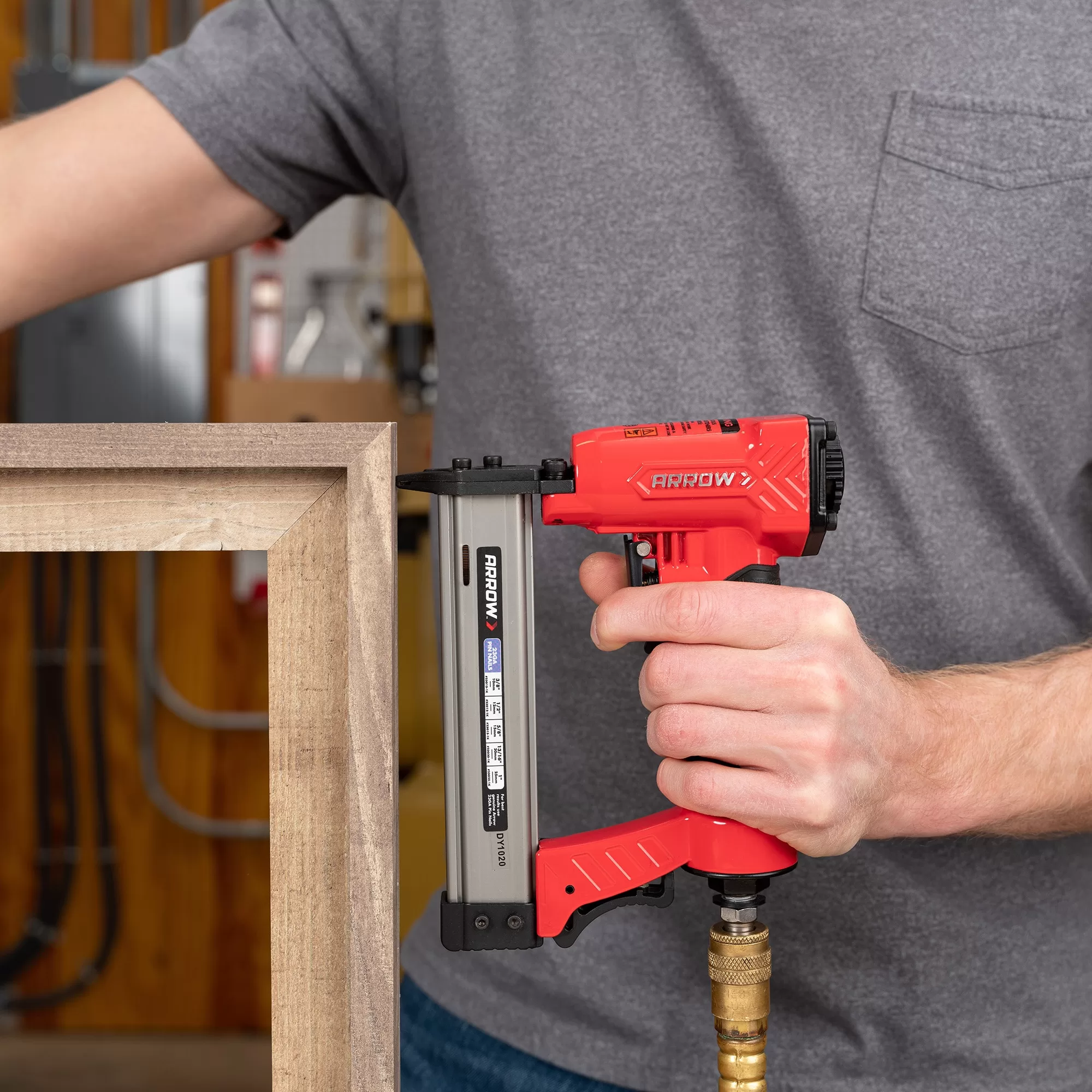 Arrow PT23G 1-in 23-Gauge Cordless Pneumatic Pin Nailer