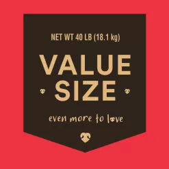 WholeHearted Grain Free All Life Stages Beef & Pea Formula Dry Dog Food, 40 lbs.