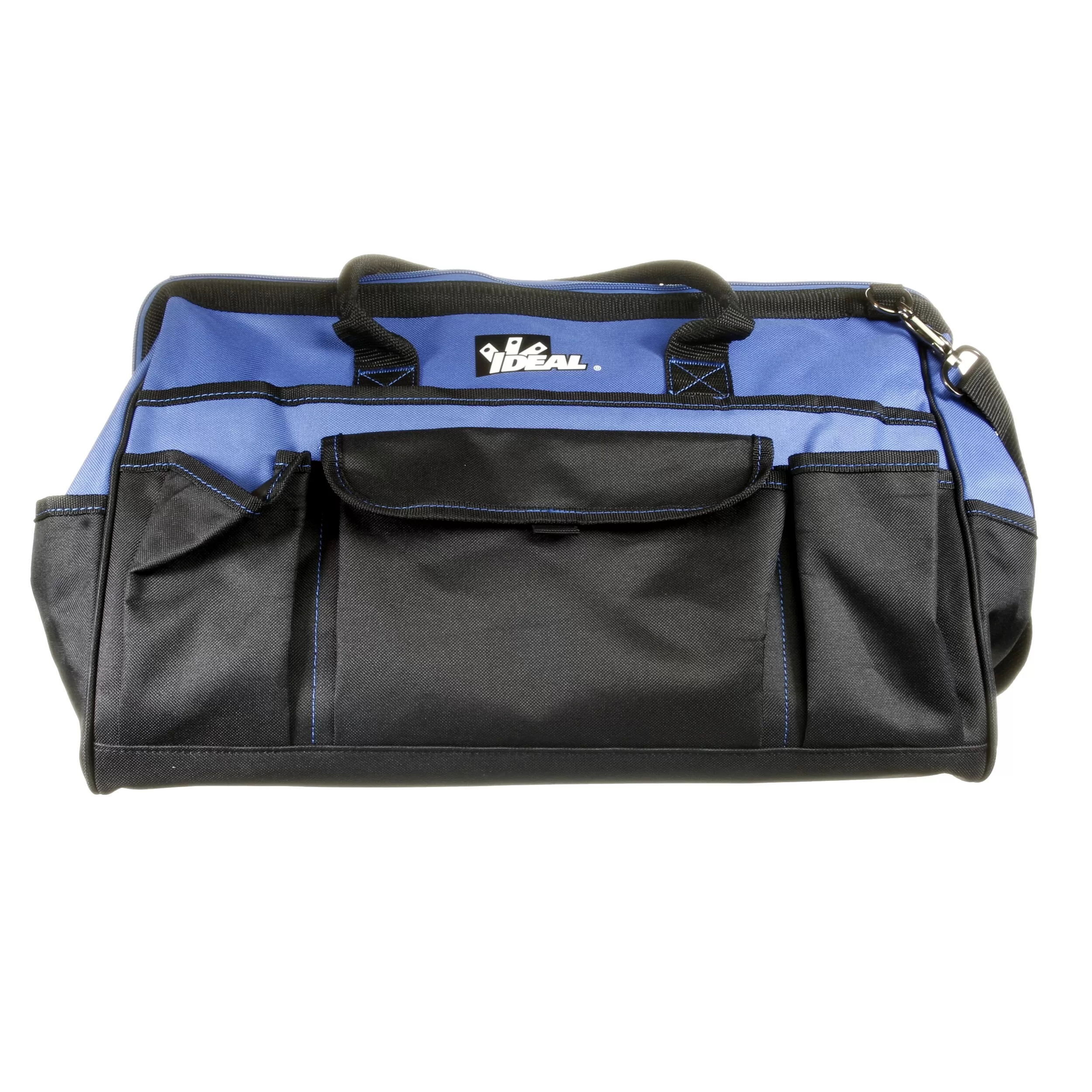 IDEAL Blue Polyester 12-in Zippered Tool Bag