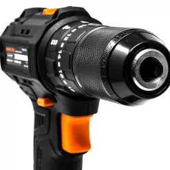 WEN 1/2-in 20-volt Max-Amp Brushless Cordless Hammer Drill (1-Battery Included)