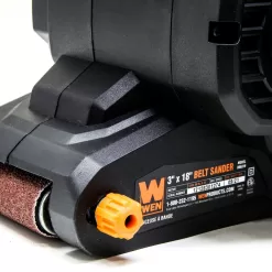 WEN 120-Volt 6.3-Amp Corded Belt Sander with Dust Management