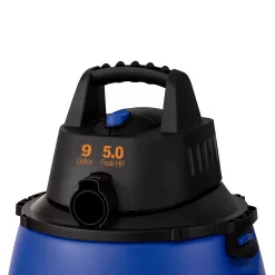 Koblenz 9-Gallons 5-HP Corded Wet/Dry Shop Vacuum with Accessories Included