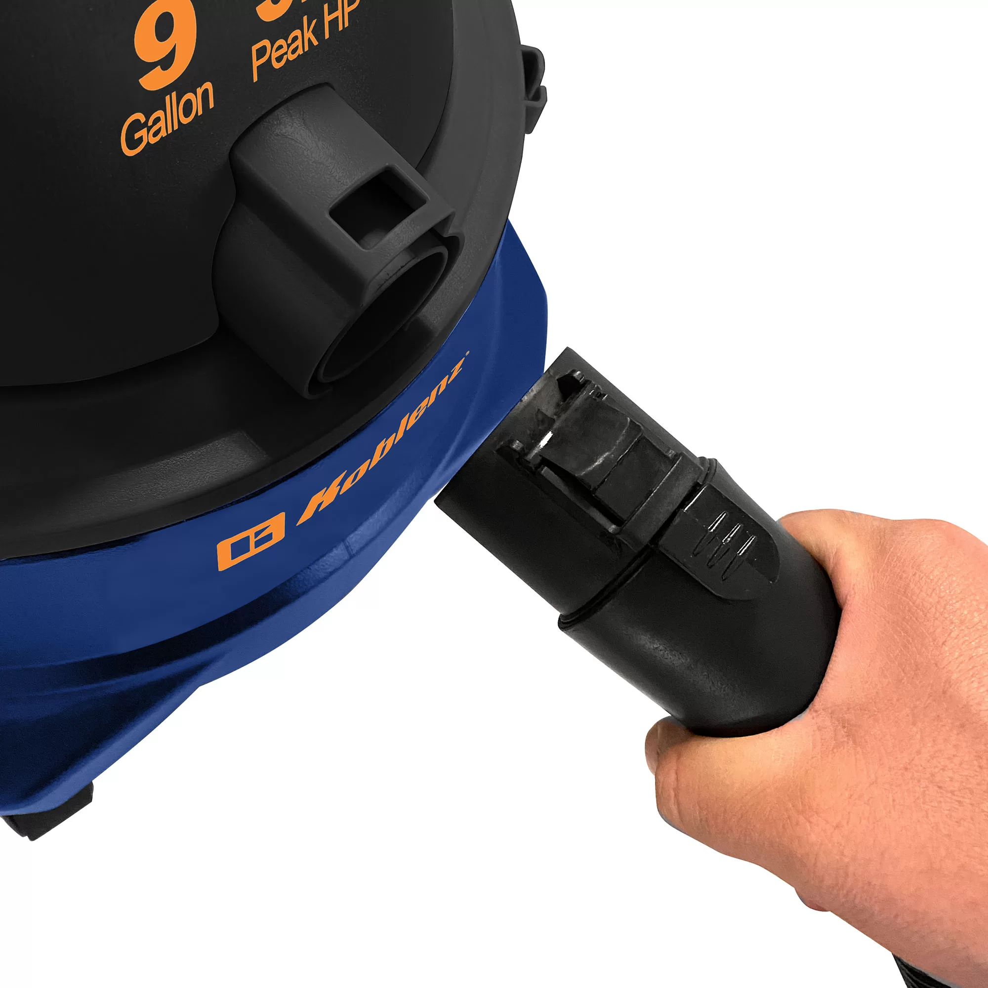 Koblenz 9-Gallons 5-HP Corded Wet/Dry Shop Vacuum with Accessories Included