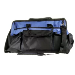 IDEAL Blue Polyester 12-in Zippered Tool Bag