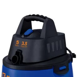 Koblenz 5-Gallons 3.5-HP Corded Wet/Dry Shop Vacuum with Accessories Included
