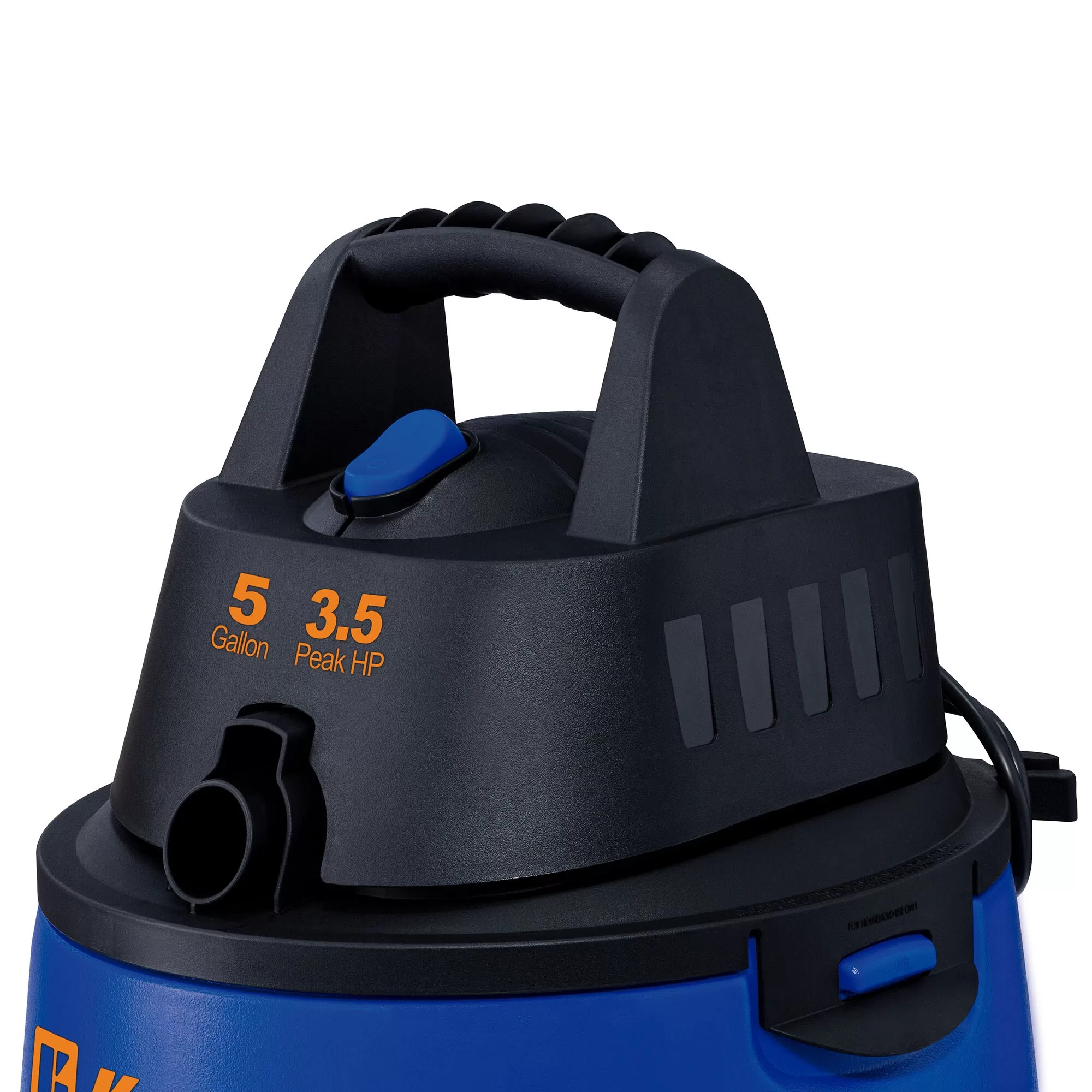Koblenz 5-Gallons 3.5-HP Corded Wet/Dry Shop Vacuum with Accessories Included