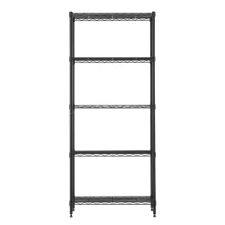 MZG Steel 5-Tier Utility Shelving Unit (30.2-in W x 11.8-in D x 59-in H)