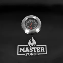 Master Forge 22.17-in W Black Porcelain Coated Kettle Charcoal Grill