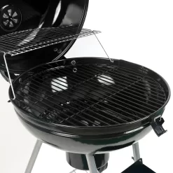 Master Forge 22.17-in W Black Porcelain Coated Kettle Charcoal Grill