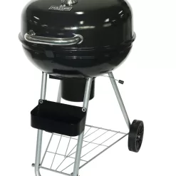 Master Forge 22.17-in W Black Porcelain Coated Kettle Charcoal Grill