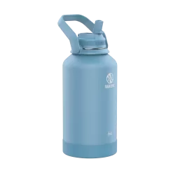 Takeya 64-fl oz Stainless Steel Insulated Water Bottle - Bluestone