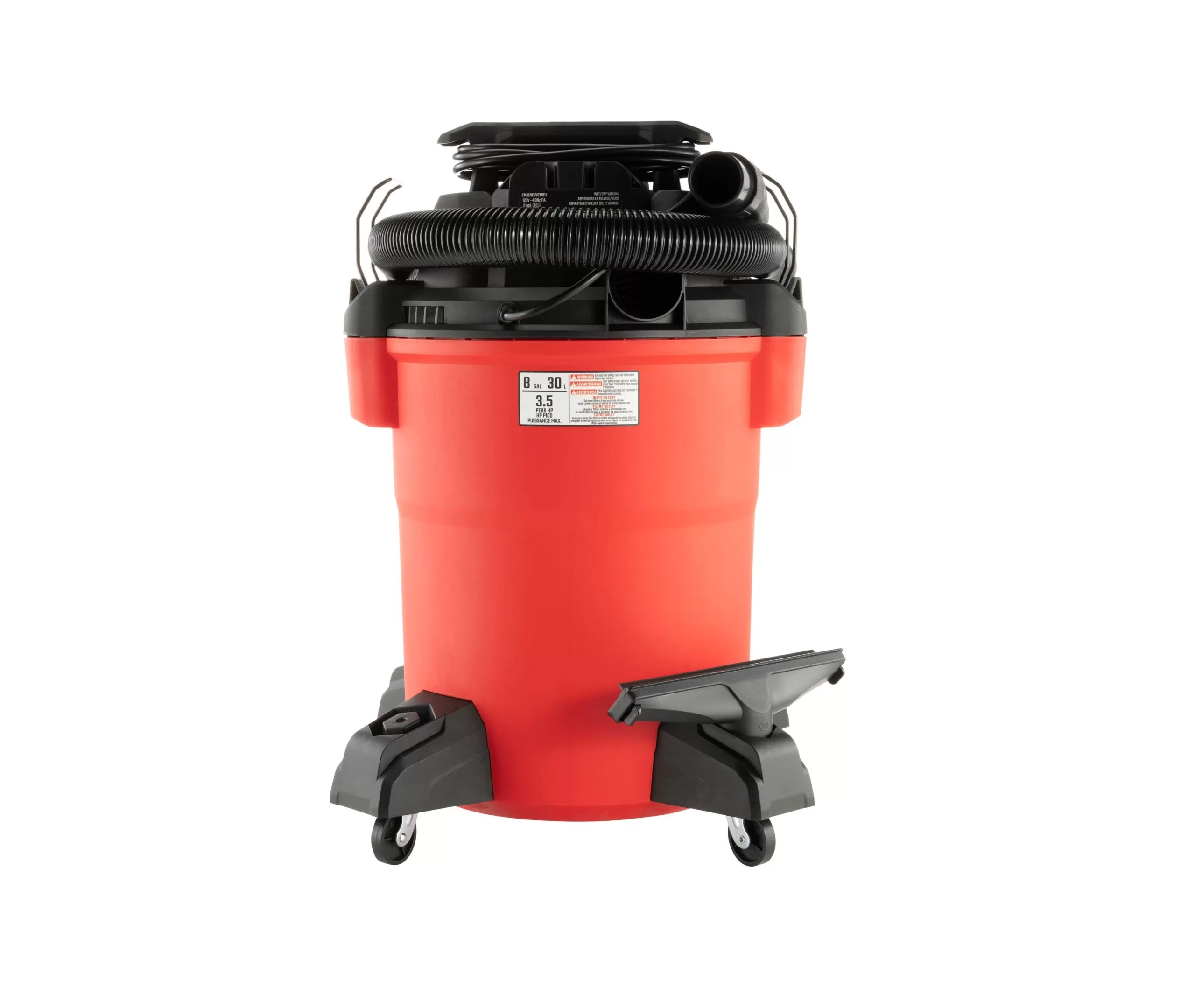 CRAFTSMAN 8-Gallons 3.5-HP Corded Wet/Dry Shop Vacuum with Accessories Included