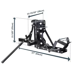 Yescom 800lb Motorcycle Trailer Hitch 2