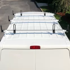 Vantech Heavy Duty 3 Bar ladder roof rack, Fits Nissan NV Cargo Van High Roof