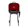 Americana 21.25-in W Red Charcoal Grill
