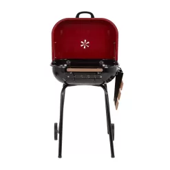 Americana 21.25-in W Red Charcoal Grill