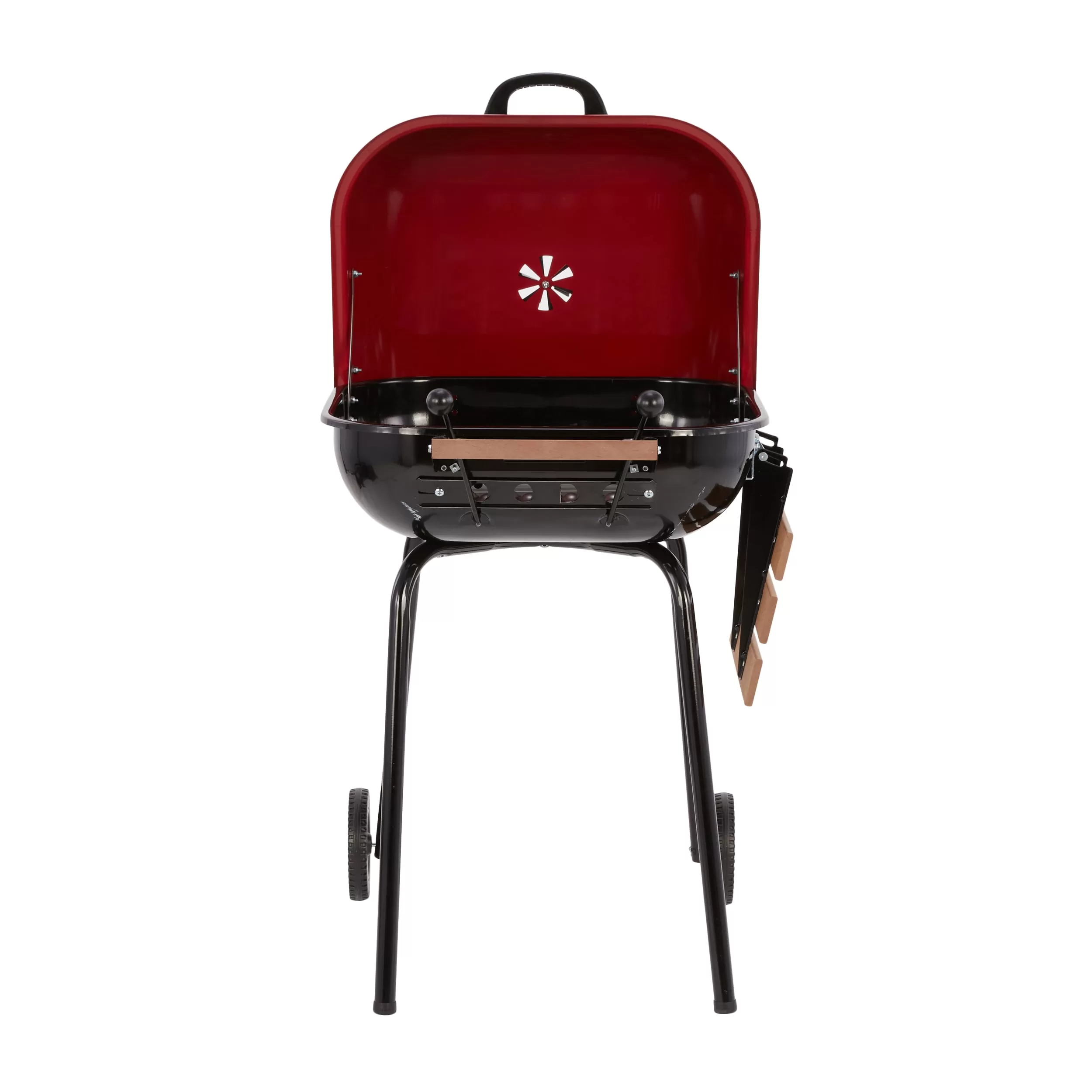Americana 21.25-in W Red Charcoal Grill