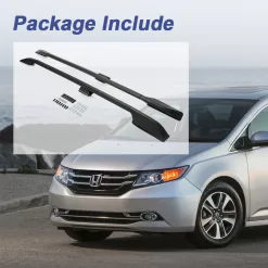Kojem Roof Rack Side Rails for 11 12 13 14 15 16 17 Honda Odyssey Luggage Rack Carrier