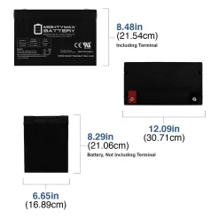 12V 100Ah SLA AGM Battery for SUNPOWER PV Solar Panels