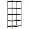 KING'S RACK Steel Heavy Duty 5-Tier Utility Shelving Unit (30-in W x 12-in D x 60-in H)