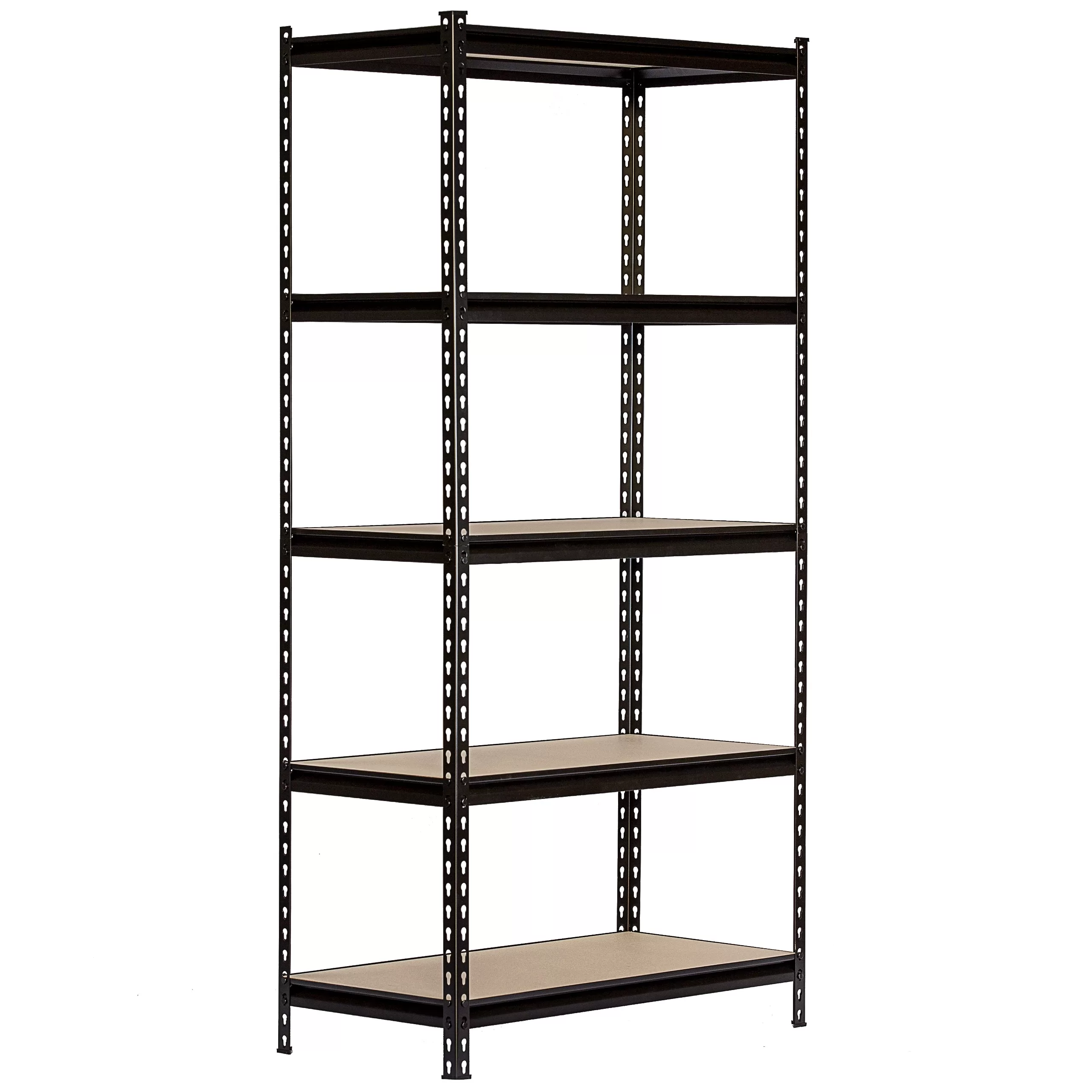 KING'S RACK Steel Heavy Duty 5-Tier Utility Shelving Unit (30-in W x 12-in D x 60-in H)