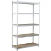 KING'S RACK Steel Heavy Duty 5-Tier Utility Shelving Unit (30-in W x 12-in D x 60-in H)