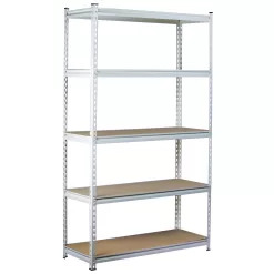 KING'S RACK Steel Heavy Duty 5-Tier Utility Shelving Unit (30-in W x 12-in D x 60-in H)