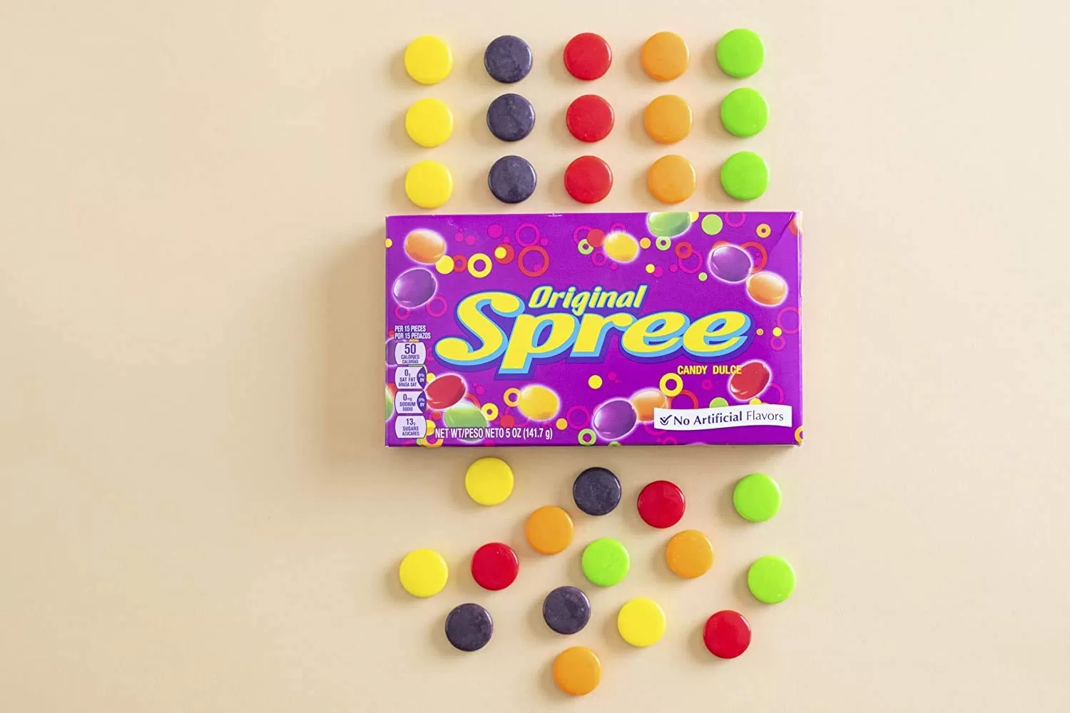 Spree Original Theater Box Candy, 5 Ounce, Pack of 12
