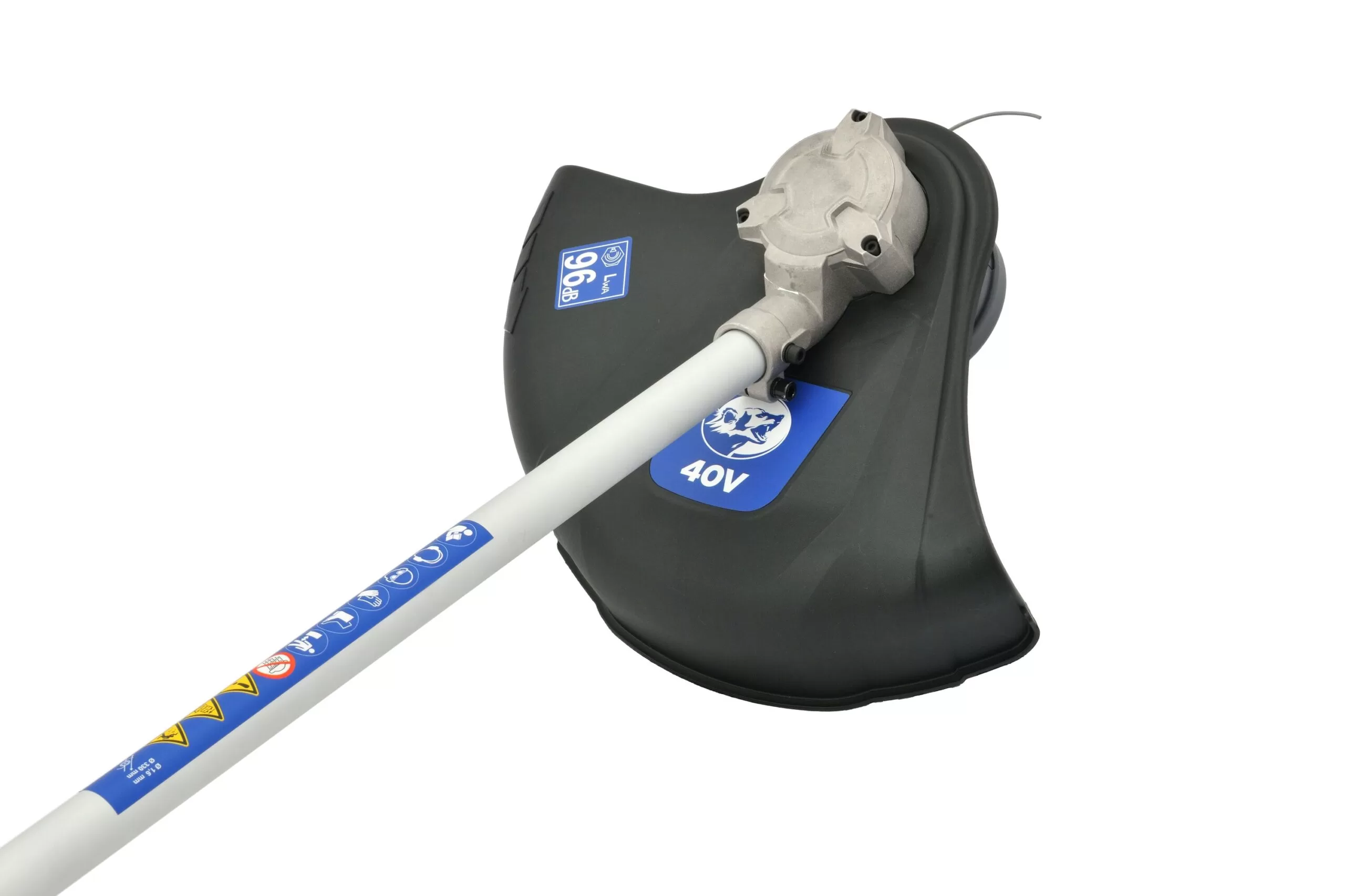 Wild Badger Power 40 Volt 40-volt 13-in Straight Battery String Trimmer (Battery and Charger Not Included)