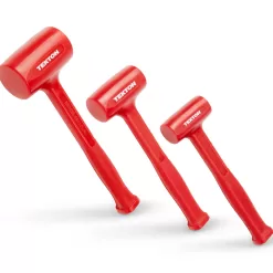 TEKTON 3-oz Smooth Face Polyurethane Head Plastic Dead Blow Hammer Set