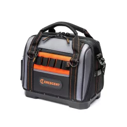 Crescent Rawhide, Black and Gray Polyester 14-in Zippered Tool Bag