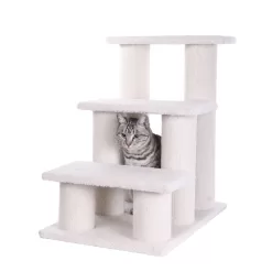 Armarkat Ivory Wood Dog/Cat Steps