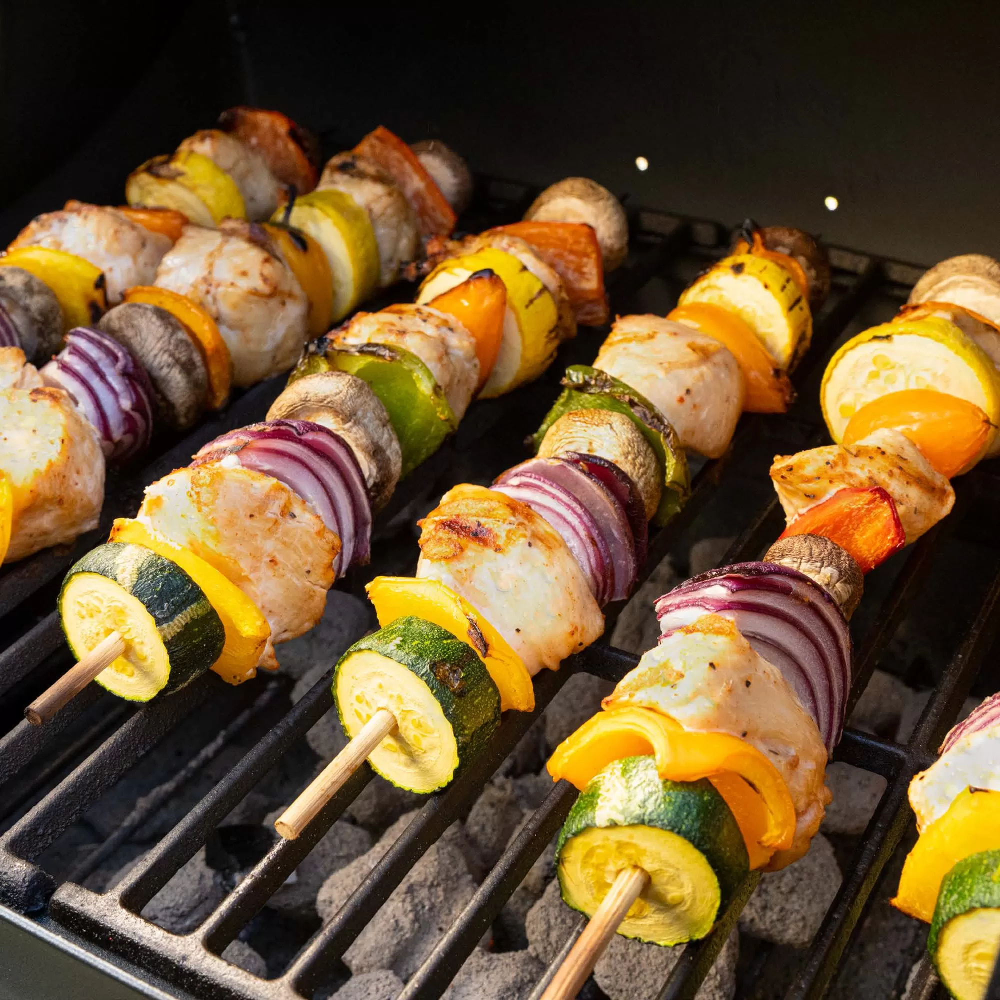 Char-Griller Portable Charcoal Grill and Side Fire Box 17-in W Black Barrel Charcoal Grill