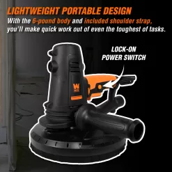 WEN 120-Volt Corded Drywall Sander with Dust Management