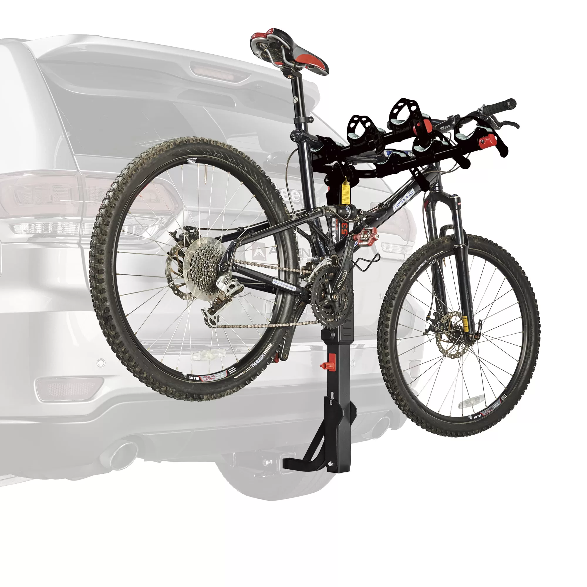 Allen Sports Premier 3-Bicycle Hitch Mounted Bike Rack Carrier, S-535