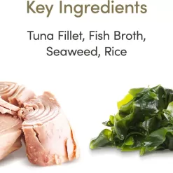 Applaws Natural Tuna Fillet with Seaweed in Broth Wet Cat Food, 5.5 oz., Case of 24