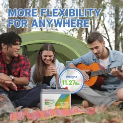 Redodo Portable 12V 50Ah LiFePO4 Lithium Battery 4000-8000 Cycles & 10-Year lifetime, Perfect for RV, Camper, Security Devices