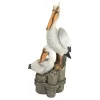 Design Toscano QL56458 Coastal Decor Ocean's Perch Pelicans Garden Bird Statue