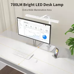 EppieBasic Led Desk Lamp, Architect Desk Lamps for Home Office - White