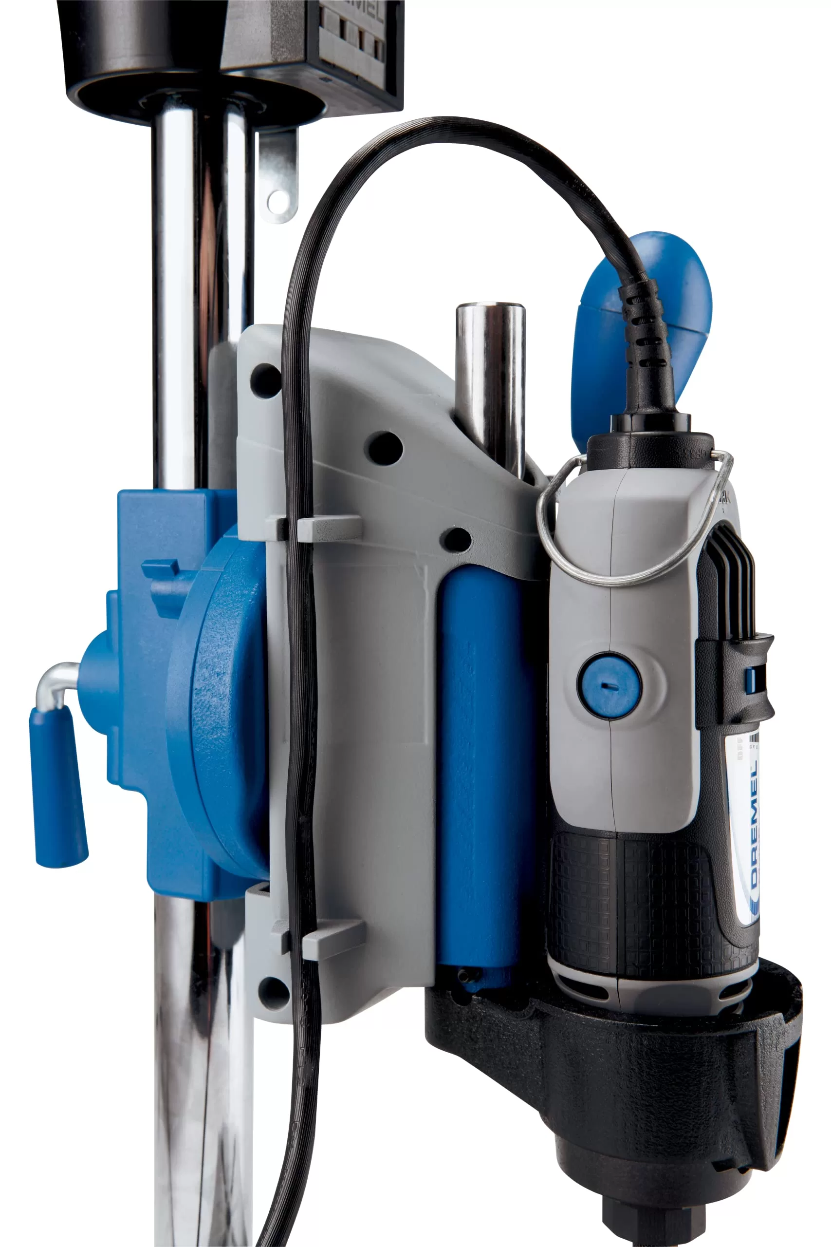 Dremel Drill Press Rotary Tool Workstation Stand with Wrench - Image 7