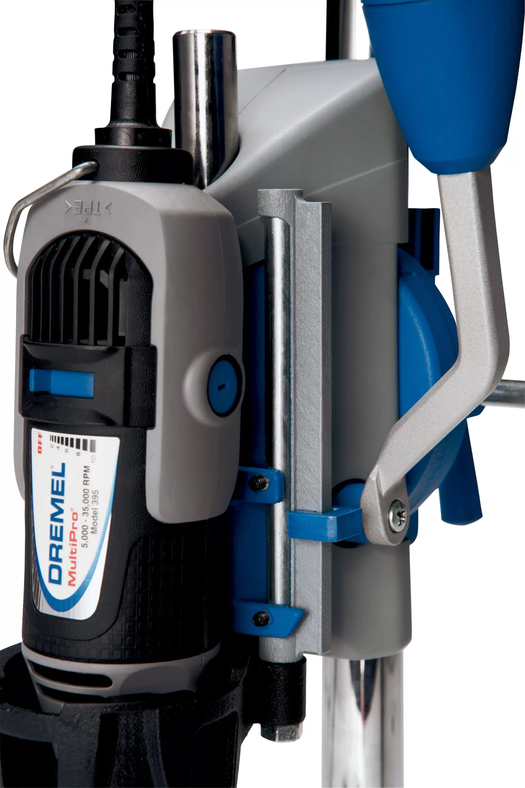 Dremel Drill Press Rotary Tool Workstation Stand with Wrench - Image 6
