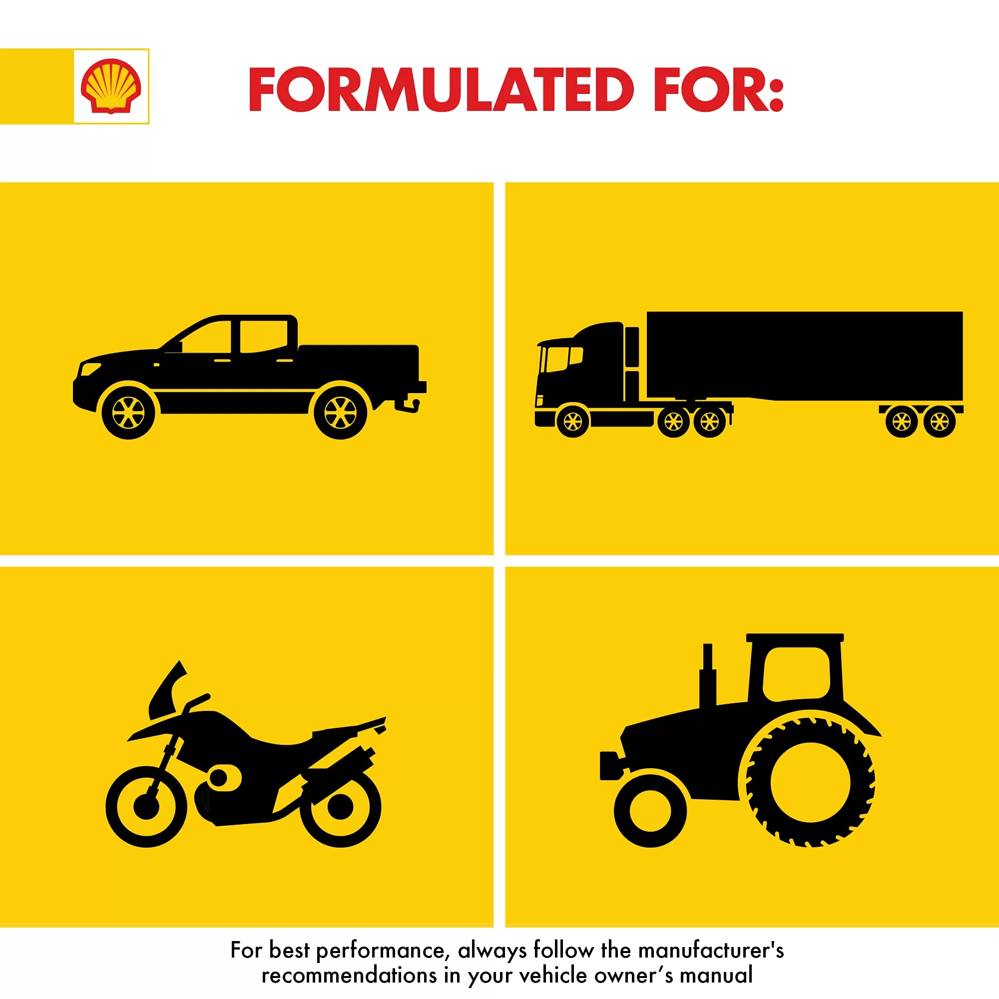 Shell Rotella T6 Full Synthetic 5W-40 Diesel Engine Oil (1-Gallon, Case of 3)