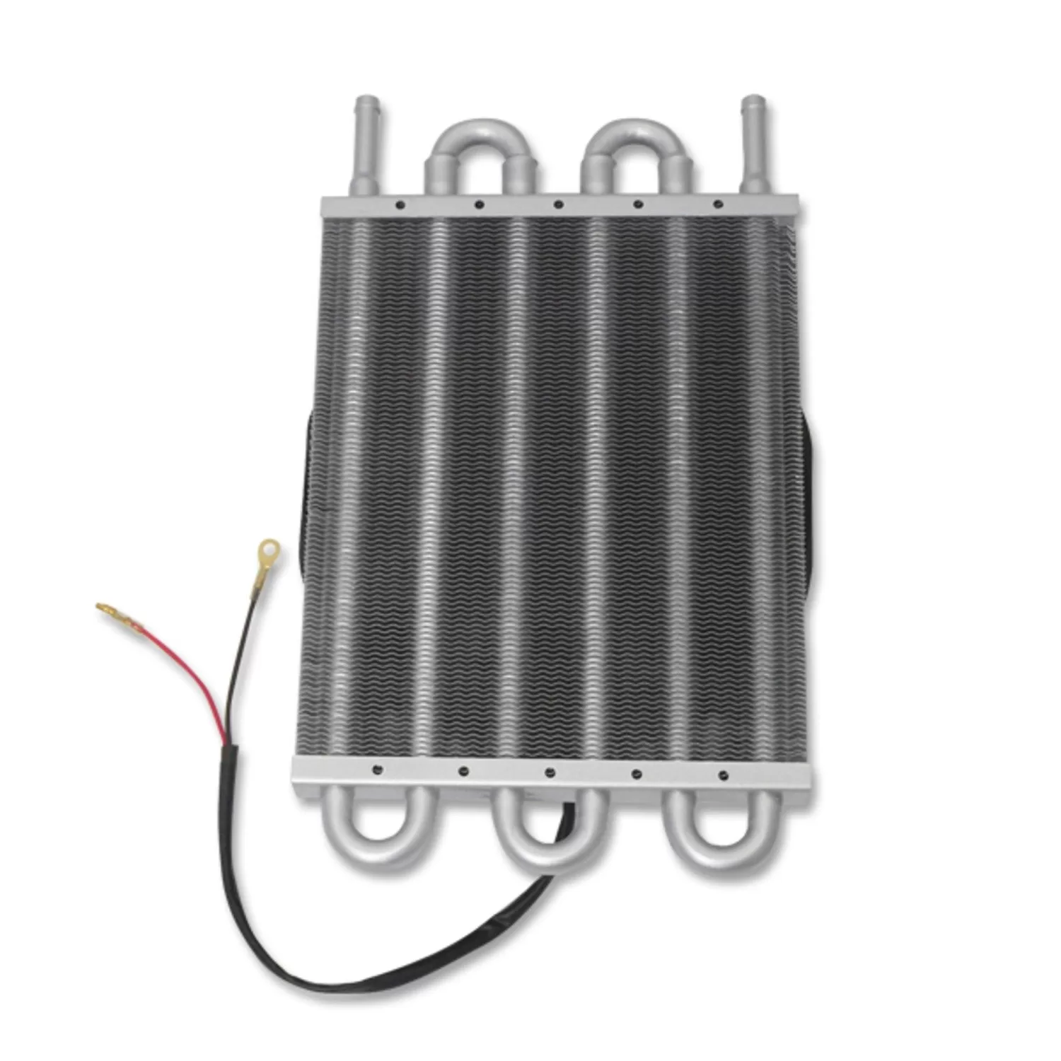 Mishimoto - MMOC-F Heavy Duty Transmission Cooler W/Electric Fan, Silver, 12.8 x 3.4 x 7.5 inches